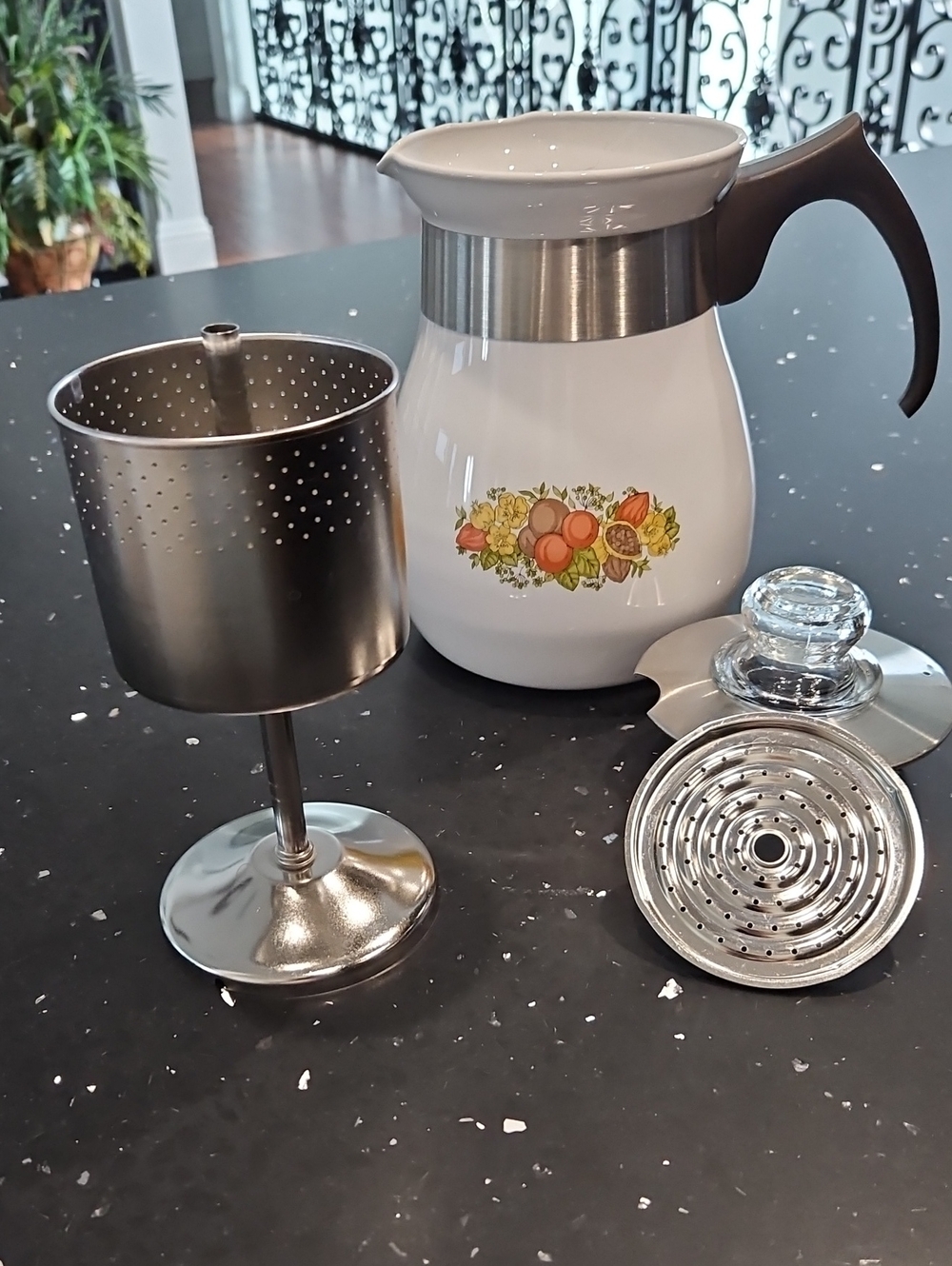 Vintage Corning Ware Percolator - Spice O'Life Design - Picture 6 of 10